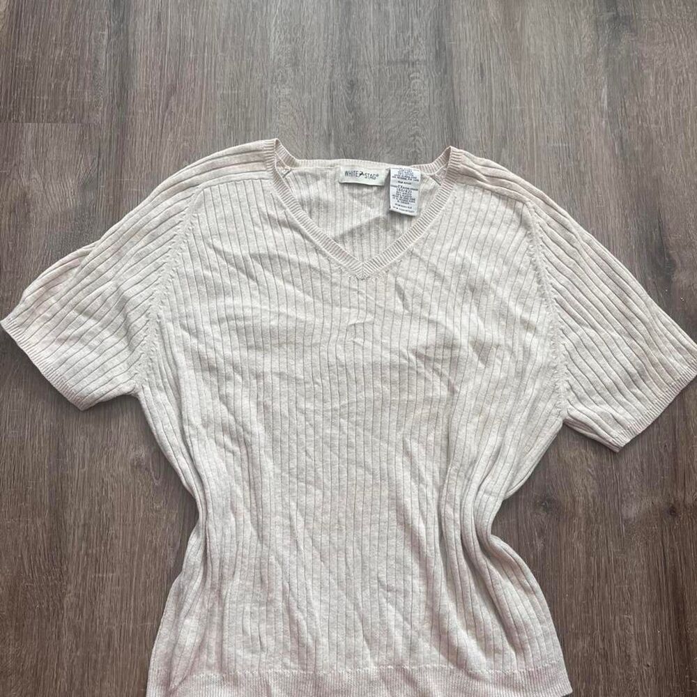White Stag Knit blouse